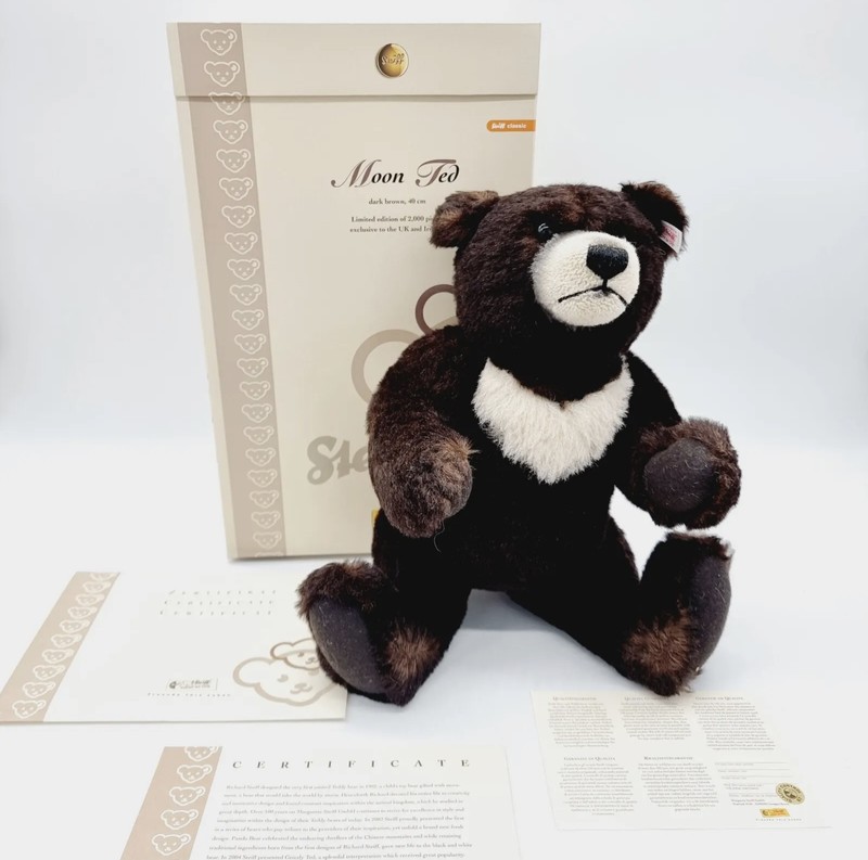 Steiff Teddybär Moon Ted 662423 limitiert 40 cm Exklusiv UK und Irland