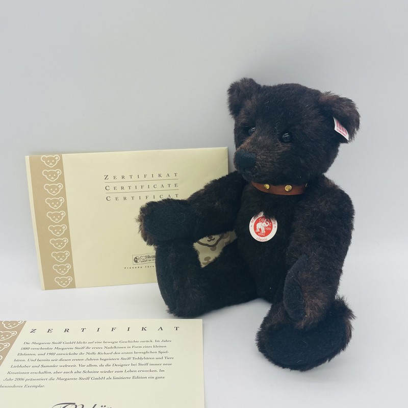 Steiff Teddybär braun 038266 limitiert 2006 aus 2006 32cm Mohair