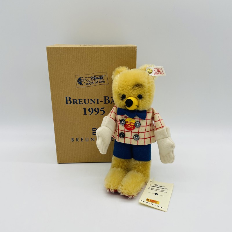 Steiff Teddybär Breuni-Bär 655135 Breuninger limitiert 1993 20cm
