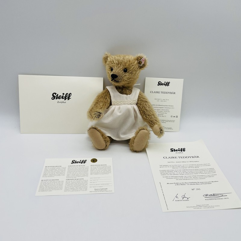 Steiff Teddybär Claire 036712 limitiert 1500 aus 2010 30cm Mohair