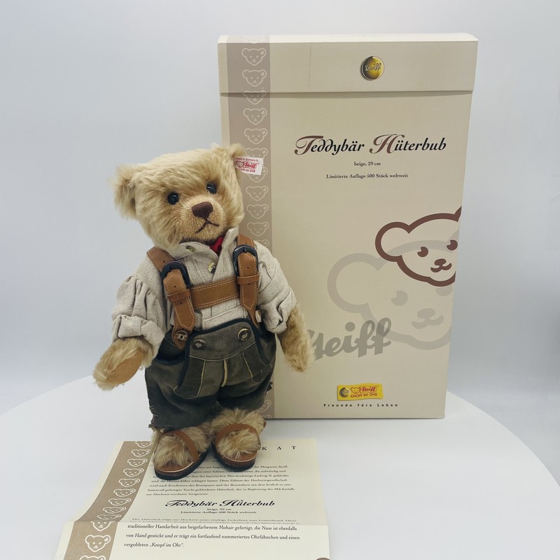 Steiff Teddybär Hüterbub aus der Hochzeitsgesellschaft 038105