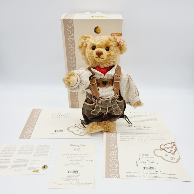 Steiff Teddybär Junge 038068 aus der Hochzeitsgesellschaft